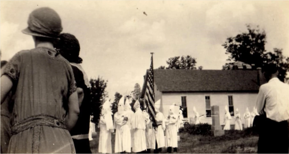 1923 Ku Klux Klan funeral in Monroe, Indiana